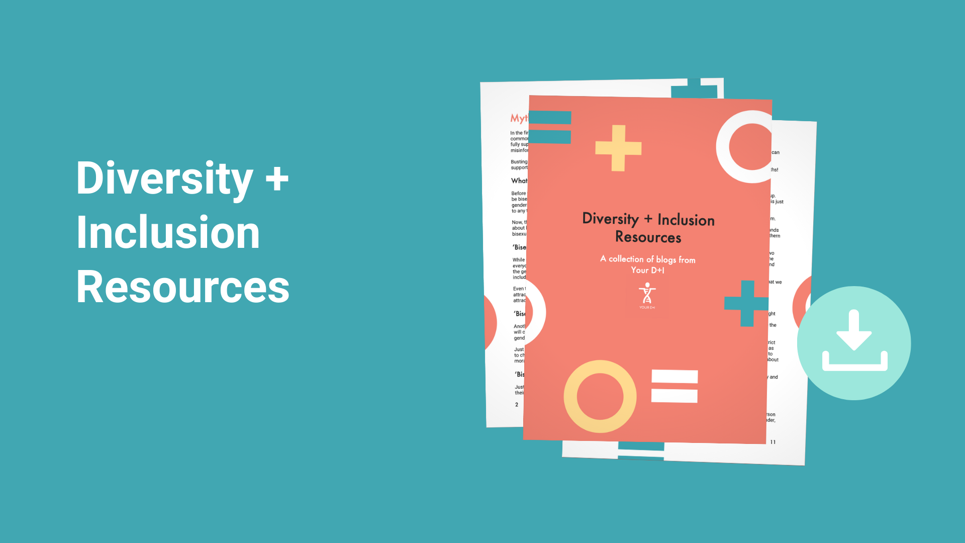 Diversity + Inclusion Resources Download - Your D+I - D+I Consultancy