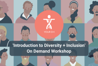 Introduction to Diversity + Inclusion Online Workshop Header