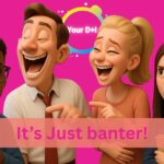 people laughing and taking part in poor workplace banter