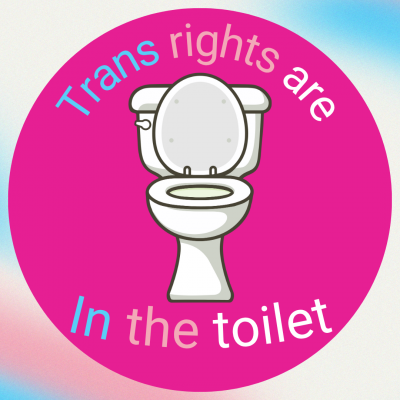 Trans rights are in the toilet
